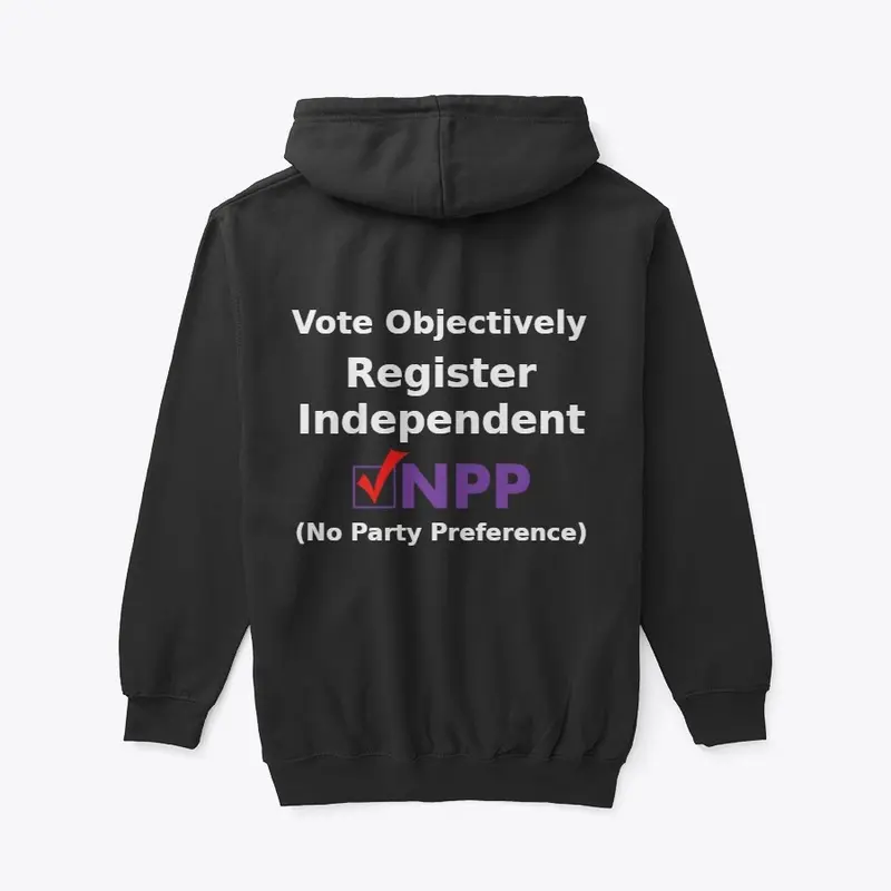 Vote Objectively Register Independent 