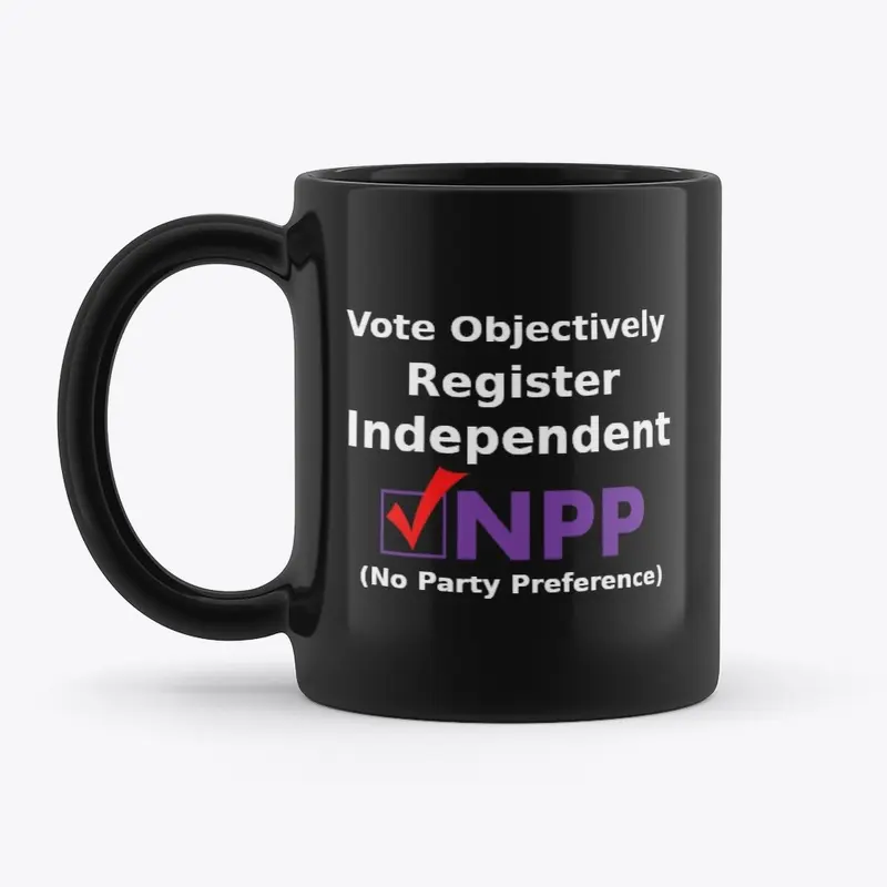 Vote Objectively Register Independent 